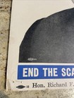 Vote Volpe    vote The Man    1960 Massachusetts Governor Poster - End The Scandals 