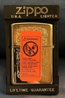 Vintage 1997 Camel Zippo Lighter Red Seal Unstruck Unfired Gold Double Sided