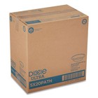 Dixie Sx20path Pathways 20 Oz  Paper Bowls - Green burgundy  500 ct  New