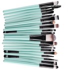    20 Pcs Pro Makeup Set Powder Foundation Eyeshadow Eyeliner Lip Cosmetic Bru   