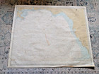 1981 Noaa Key West To The Mississippi River Soundings Chart  Sailor Used 36 X 44