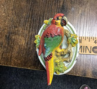 Vintage Hubley Cast Iron Parrot Door Knocker