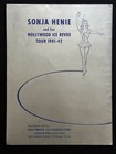 Sonja Henie  1941 Fifth Transcontinental Tour Program  Hollywood Ice Productions