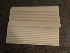 Lot Of 50 Ibm 5081 80-column Punch Cards Nos Blank Unpunched Vintage