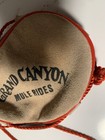 Grand Canyon Mule Rides 1 Liter Spain Water Skin Leather And Plastic Water Bag 
