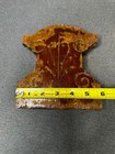 Antique Architectural Salvage Wood Carved Wooden Vintage Small Panel  As Is