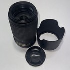 Nikon Af-s Vr Nikkor 70-300mm F 4 5-5 6g If-ed 67 Lens W  Hood Tested Clean