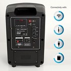 Compact   Portable Bluetooth Pa Speaker - Karaoke System With Mic  psbt65a 