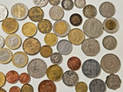 World Coin Lot - 40 Mixed International Coins  Foreign Silver   Spendable Eu