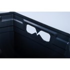 Commercial Zone Products 732101 Polytec 42-gallon Trash Can  Square  Open-top