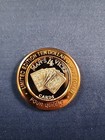  10 Gaming Token  999 Fine Silver Four Queens Hotel Las Vegas Mans Vices Cards 
