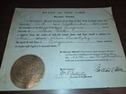 1922 New York Arrest Warrant Governor Nathan L Miller 