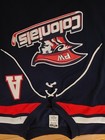 Ryan Jagher Plymouth Whitemarsh Hs Colonials Ak Game Worn Hockey Jersey Adult L