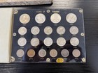 Rare Coins Of Panama 1947 - 1962 Silver Proof Set In Capital Plastics Holder