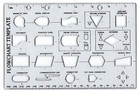 Flowchart Flow Chart Stencil Template For School College   Computer Data Design