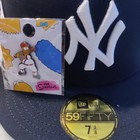 Authentic New York Yankees Fitted Size 7 1 4 Simpsons Homer  wonderbat  59fifty