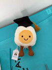 Jellycat Amuseable Fluffy Graduation Boiled Egg Doll Gift Kids Toy 7in