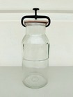 Wheaton Apothecary Products Glass Jar W screw Iron Clamp Top- Pharmacy Bottle