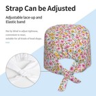 Shbyygr Surgical Cap Vintage Floral Flower