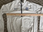 Nike Chelsea Fc Quarter Zip - White - Sz Large - Stains