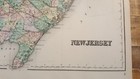 Antique Colored Map gray s - New Jersey - The National Atlas 1893