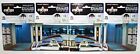 Star Trek Tng 3 75  Action Figure Set Of Four   Diorama Super Impulse New Sealed