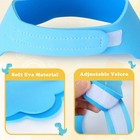 Baby Shower Caps Shield - Adjustable Bath Visor Hat Shampoo Washing Hair Prot   