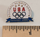 Olympic Summer Games Sydney 2000 Team Usa Lapel Pin