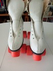 Vintage Roller Derby Skates Women s White Leather Size 9