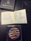 Germany Satoshi Project Bitcoin Usa 21 Gram Silver Gilded Colorized Coin