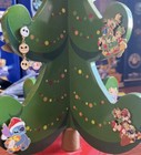 Ds Disney Christmas Music Box Spinning Advent Tree 25 Advent Le Rare  Pin Set