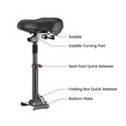 Electric Scooter Seat Adjustable Height Saddle For Iscooter I8 I9 I9plus I9max