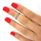 Sexy Women Toe Ring 925 Sterling Silver Finger Band Planted Adjustable Solid Hot