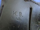 Very Rare Maker Kb Original Ww1 Vintage Us Military Colt 1911 Pistol Holster