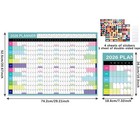 Wall Calendar 2026 Yearly 365 Days Wall Poster Planner Large Planner