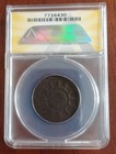 1787 Fugio Cent 1c Colonial Copper Coin certified Anacs F 12 Details