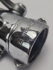 Elkhart Brass Mfg Chrome Fire Hose Nozzle Chrome Plated Brass L-e