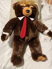 Trump Plush Teddy Bear Donald Trump President Flag Cape 22    Tag Trump Vance 2024