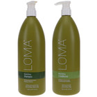 Set Loma Nourishing Shampoo And Conditioner 33 8oz  1 Liter With Pumps