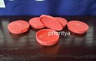 Tupperware Tiny Round Pocket Clamshell Pill Keeper Container Set Of 5 Coral New