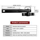Stainless Ergonomic Steel Safety Side Cut Manual Can Tin Opener