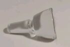 Vintage Classic Clear Glass Decanter Cork Stopper 4 5  Long