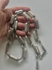 Antique Vintage Indian Kerala Amulets Solid Silver Necklace