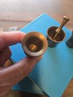 Lot Of 3 Vintage Brass Small Mortar And Pestle 1 