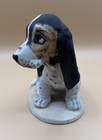 Vintage 1983 Homco Masterpiece Porcelain Basset Hound Dog Figurine Mexico