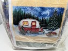Craftways Christmas Camper Latch Hook Kit  40 x27   Vintage New