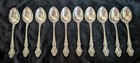 Reed And Barton Sterling Silver Flatware 10 Spoon Pieces