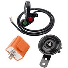Universal Motorcycle 7 8  Multi-function Turn Signal On Off Light Switch