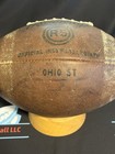 Vintage Ohio State Buckeyes Game Issued Rawlings R5 Collegiate Leather Football