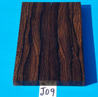 1 Pair Ziricote Figured Knife Scales 5 16  X 1-1 2  X 5  exotic Wood lumber